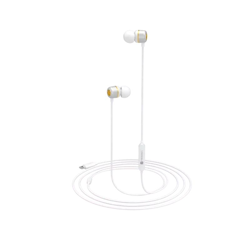 Portronics Conch 30 in-Ear Wired Earphone with 8-Pin Jack