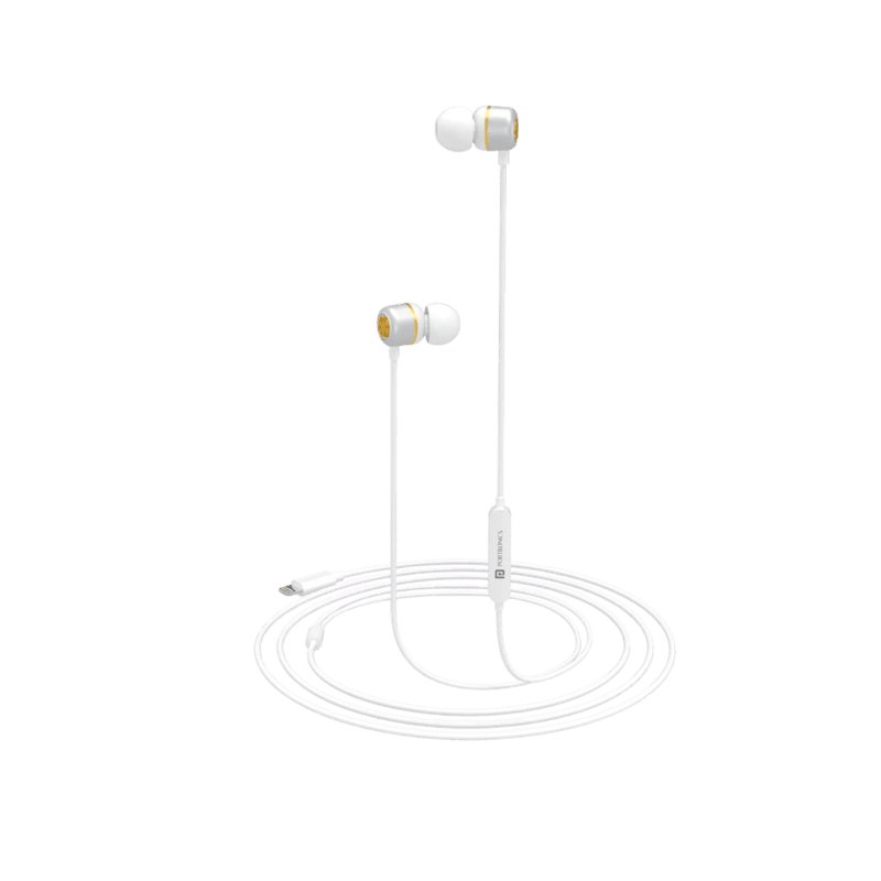 Portronics Conch 30 in-Ear Wired Earphone with 8-Pin Jack