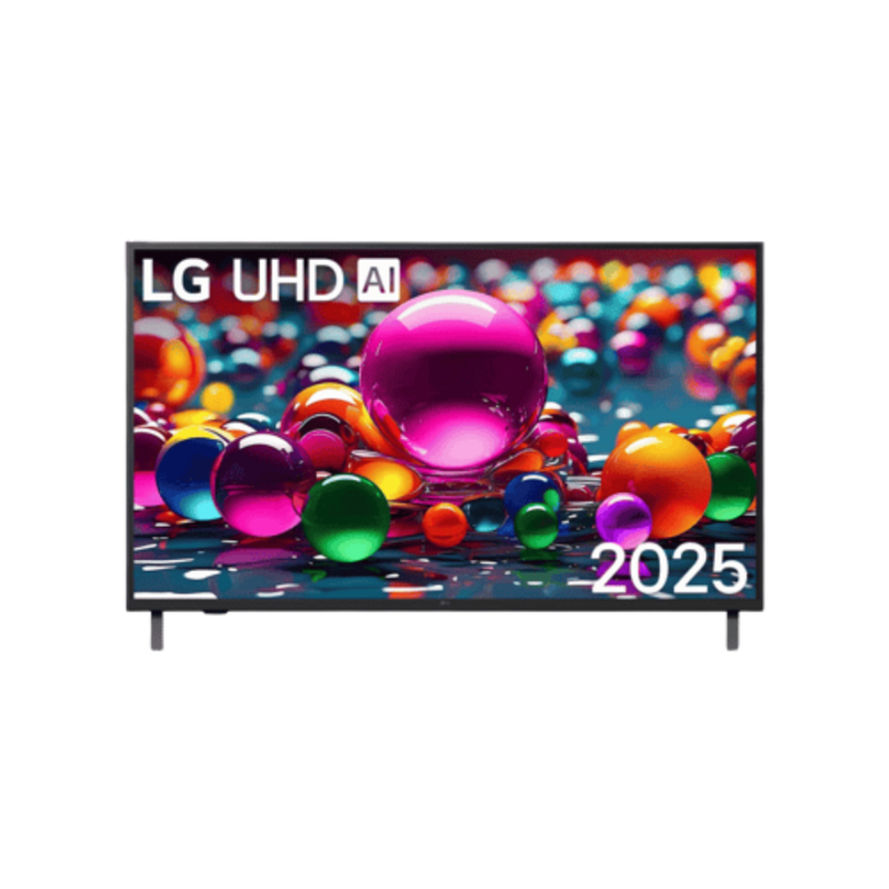 LG 43UA82506LA 108 cm (43) 4K UHD AI Smart TV with α7 AI Processor Gen8, Filmmaker Mode with Dolby Atmos, 2025