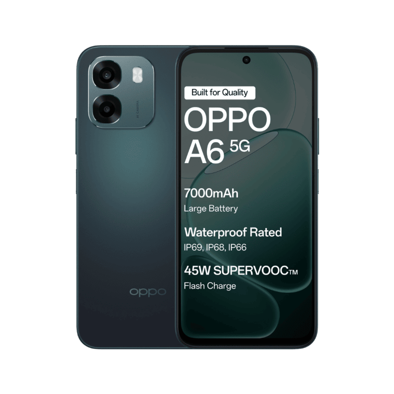 OPPO A6 5G (Sapphire Blue, 256GB) (6 GB RAM)