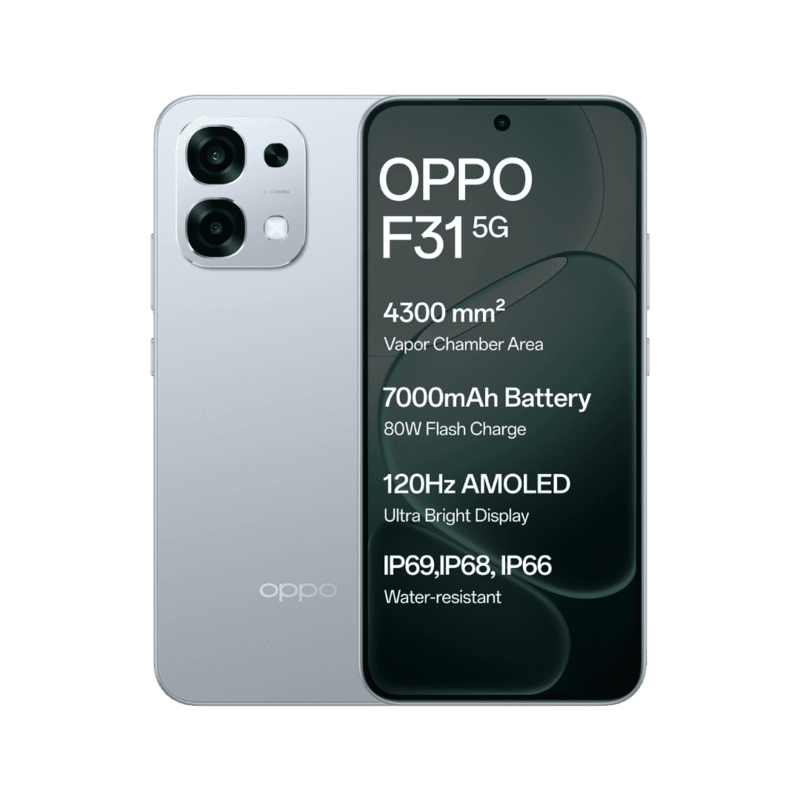 OPPO F31 5G(Cloud Green, 128 GB) (8 GB RAM)