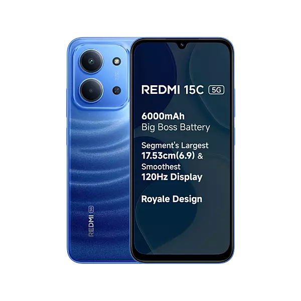REDMI 15C 5G Moonlight Blue 8GB + 128GB