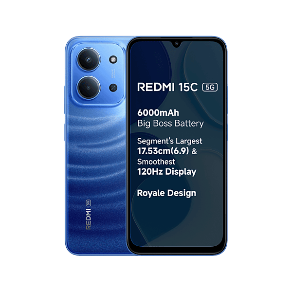 REDMI 15C 5G Moonlight Blue 8GB + 128GB