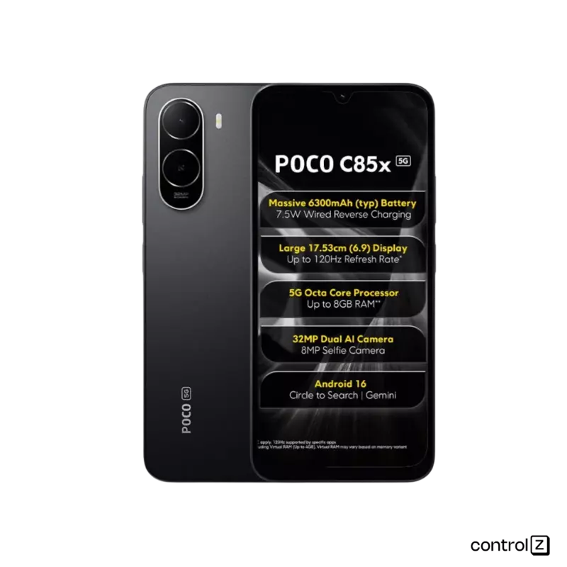 POCO C85x(4 GB RAM)