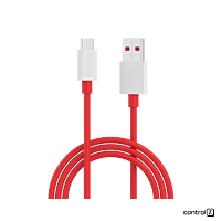 Portronics Konnect Dash Pro 80w Usb to Type C Charging Cable with 6amp Output, 480 Mbps Data Sync, 1m Length, Supports Fast (Red)