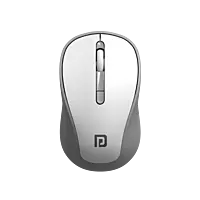 Portronics Toad 34 Wireless Mouse (White) with 2.4 GHz Wireless, Adjustable Sensitivity