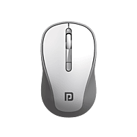 Portronics Toad 34 Wireless Mouse (White) with 2.4 GHz Wireless, Adjustable Sensitivity
