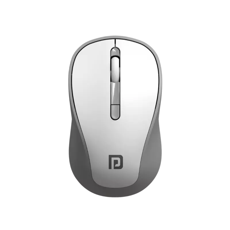 Portronics Toad 34 Wireless Mouse (White) with 2.4 GHz Wireless, Adjustable Sensitivity