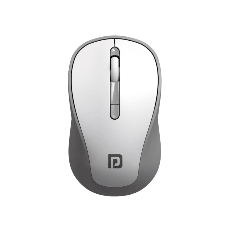 Portronics Toad 34 Wireless Mouse (White) with 2.4 GHz Wireless, Adjustable Sensitivity
