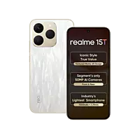 realme 15T 5G Smartphone (8+128GB) Flowing Silver