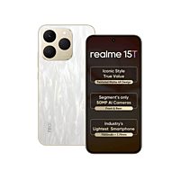 realme 15T 5G Smartphone (8+128GB) Flowing Silver
