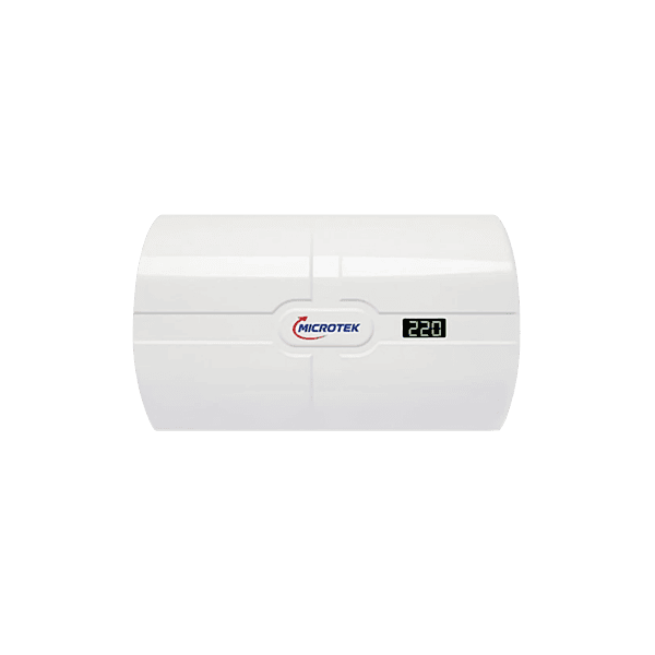 Microtek SMART EM5170+ Automatic Voltage Stabilizer for AC Up to 2.0 Ton Working Power 170V - 270 5V (White)