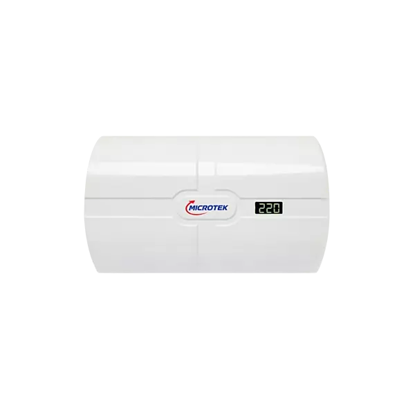 Microtek SMART EM5170+ Automatic Voltage Stabilizer for AC Up to 2.0 Ton Working Power 170V - 270 5V (White)