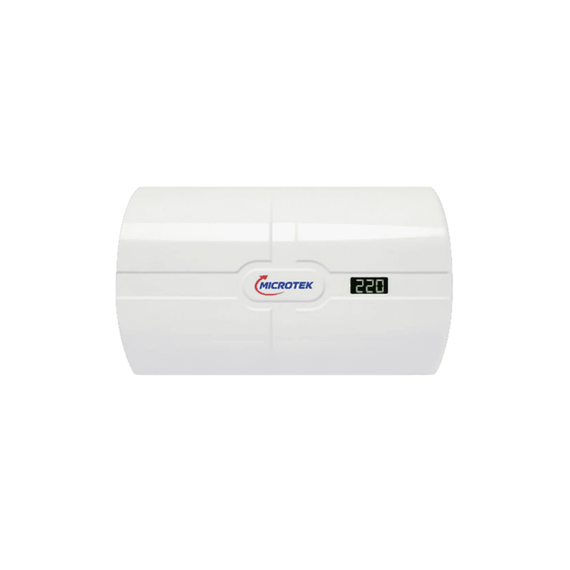 Microtek SMART EM5170+ Automatic Voltage Stabilizer for AC Up to 2.0 Ton Working Power 170V - 270 5V (White)