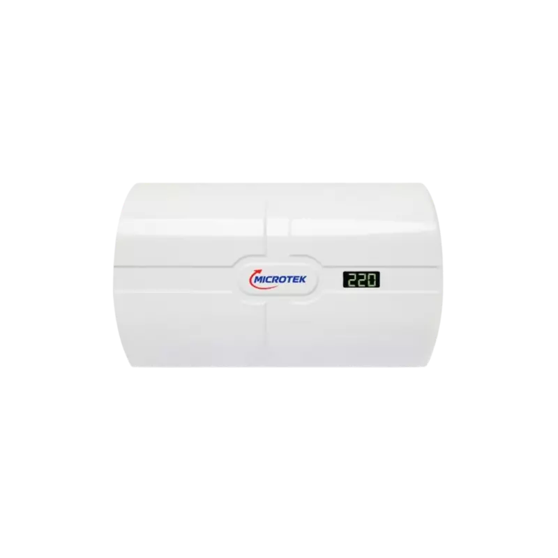 Microtek SMART EM5170+ Automatic Voltage Stabilizer for AC Up to 2.0 Ton Working Power 170V - 270 5V (White)