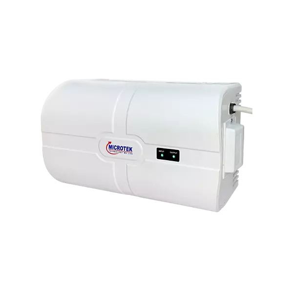 Microtek SMART EM4170+ Automatic Voltage Stabilizer for AC Up to 1.5 Ton Working Power 170V - 270 (White)