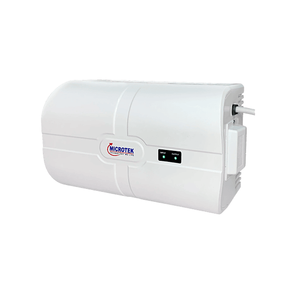 Microtek SMART EM4170+ Automatic Voltage Stabilizer for AC Up to 1.5 Ton Working Power 170V - 270 (White)