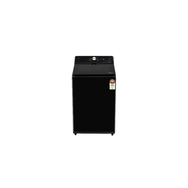 LG 11Kg Top Load Washing Machine, AI Direct Drive™, In-Built Heater, Stain Clean, Onyx Black, 5 Star