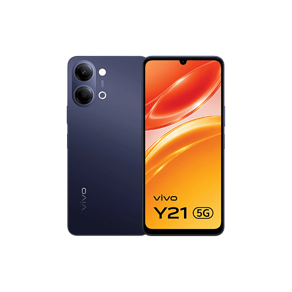vivo Y21 5G (Midnight Blue, 6GB RAM, 128GB)