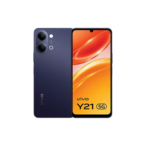 vivo Y21 5G (Midnight Blue, 6GB RAM, 128GB)