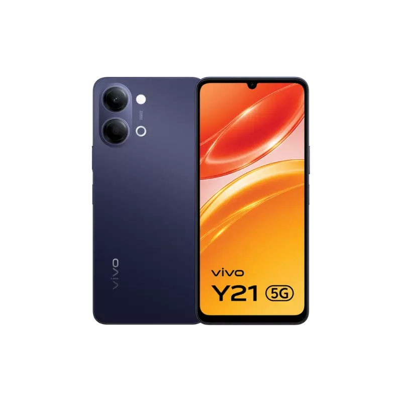 vivo Y21 5G (Midnight Blue, 6GB RAM, 128GB)