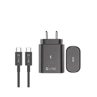Lyne Chamber 22c  (25W PD Charger with Type-C to C Cable) | Startup-5