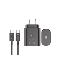 Lyne Chamber 22c (25W PD Charger with Type-C to C Cable) | Startup-5