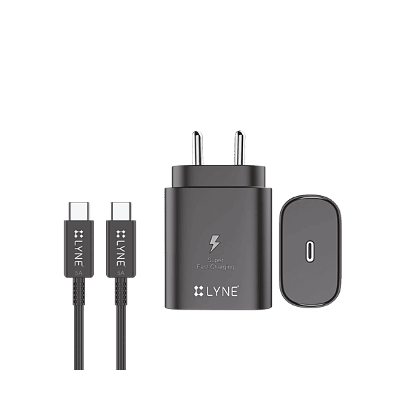 Lyne Chamber 22c  (25W PD Charger with Type-C to C Cable) | Startup-5