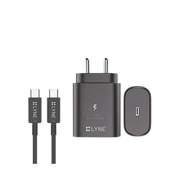 Lyne Chamber 22c (25W PD Charger with Type-C to C Cable) | Startup-5