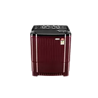 LG 11.5Kg Semi Automatic Washing Machine, Roller Jet Pulsator + Soak, Full Burgundy, 5 Star