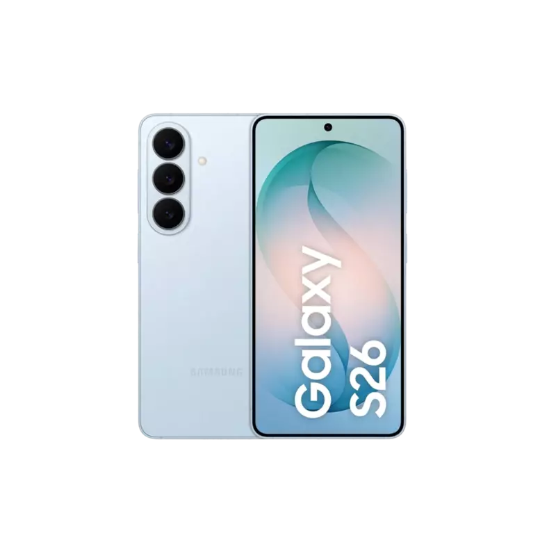 Samsung Galaxy S26 5G (Sky Blue, 12GB RAM, 256GB Storage)