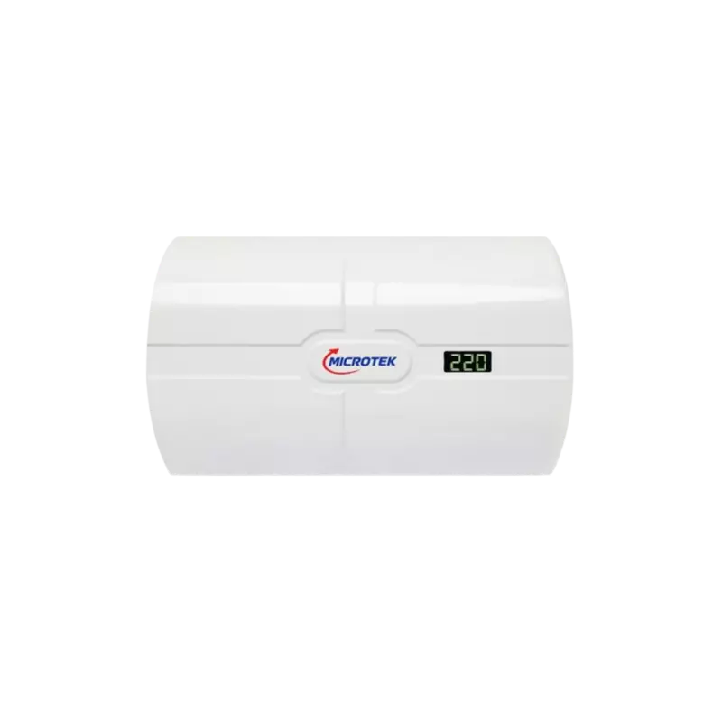 Microtek SMART EM4150+ Automatic Voltage Stabilizer for AC Up to 1.5 Ton Working Power 150V - 280 (White)