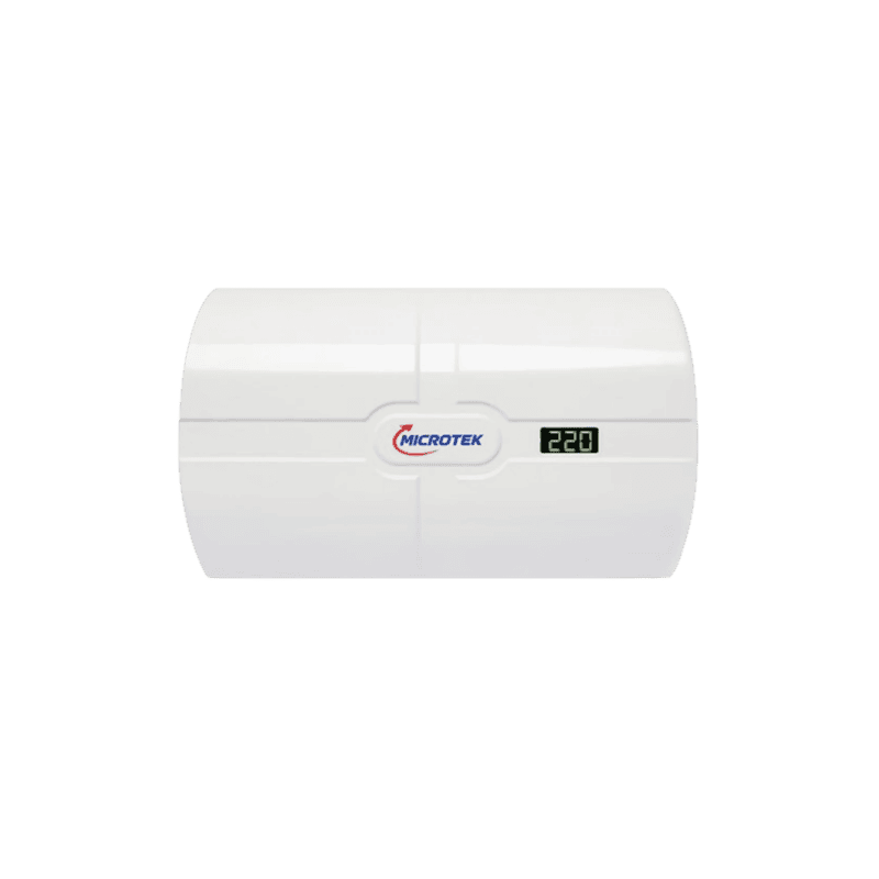 Microtek SMART EM4130+ Automatic Voltage Stabilizer for AC Up to 1.5 Ton Working Power 130V - 300 (White)