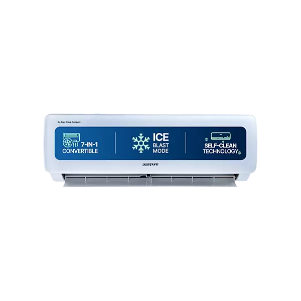 Acerpure Chill Neo 1 Ton 3 Star Inverter Split AC (2026 Model) | Energy Efficient 7-in-1 Convertible |Cools at 58°C | Ice Blast | 4 Ways swing | Copper Condenser | Self Cleaning | Dust Filter