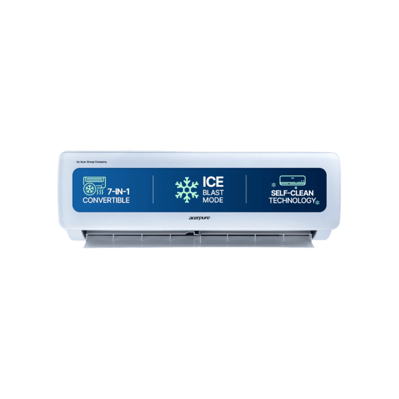 Acerpure Chill Neo 1 Ton 3 Star Inverter Split AC (2026 Model) | Energy Efficient 7-in-1 Convertible |Cools at 58°C | Ice Blast | 4 Ways swing | Copper Condenser | Self Cleaning | Dust Filter