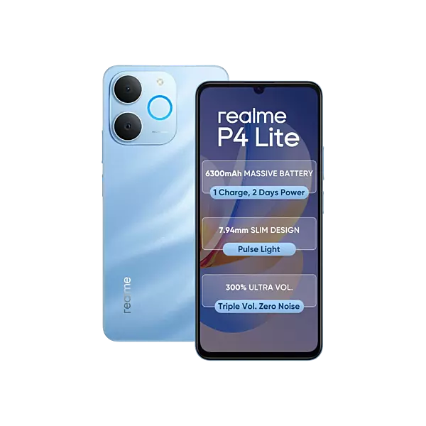 realme P4 Lite 5G (Sea Blue, 64 GB) (4 GB RAM)