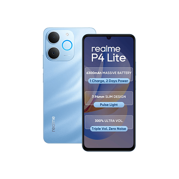 realme P4 Lite 5G (Sea Blue, 64 GB) (4 GB RAM)