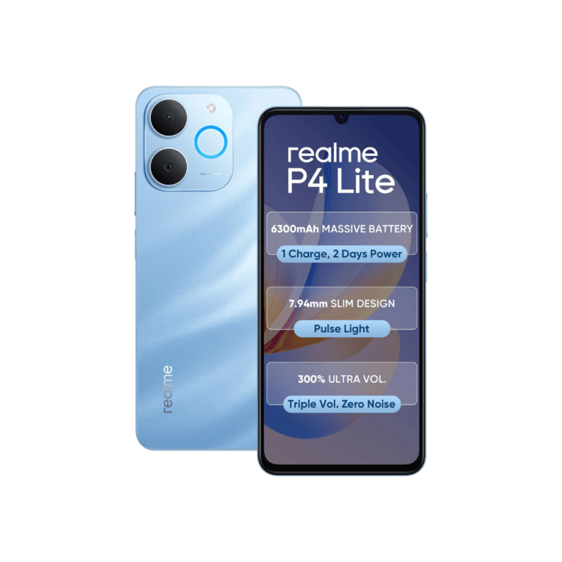 realme P4 Lite 5G (Sea Blue, 64 GB) (4 GB RAM)