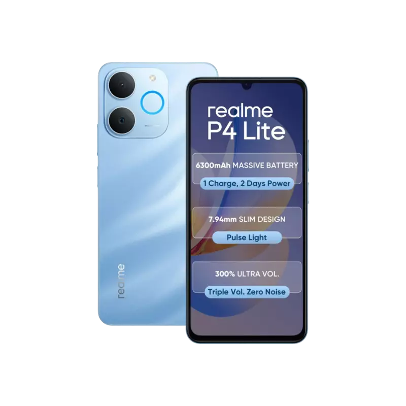 realme P4 Lite 5G (Sea Blue, 64 GB) (4 GB RAM)