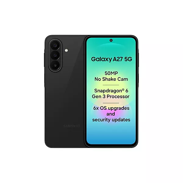 Samsung Galaxy A27 5G (Black,8GB RAM, 128GB Storage)