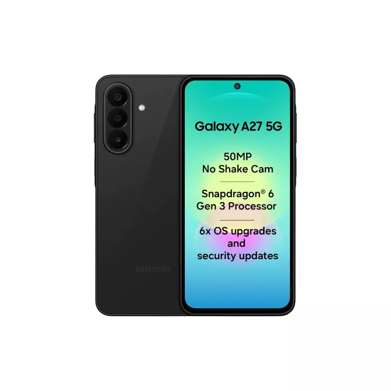 Samsung Galaxy A27 5G (Black,8GB RAM, 128GB Storage)