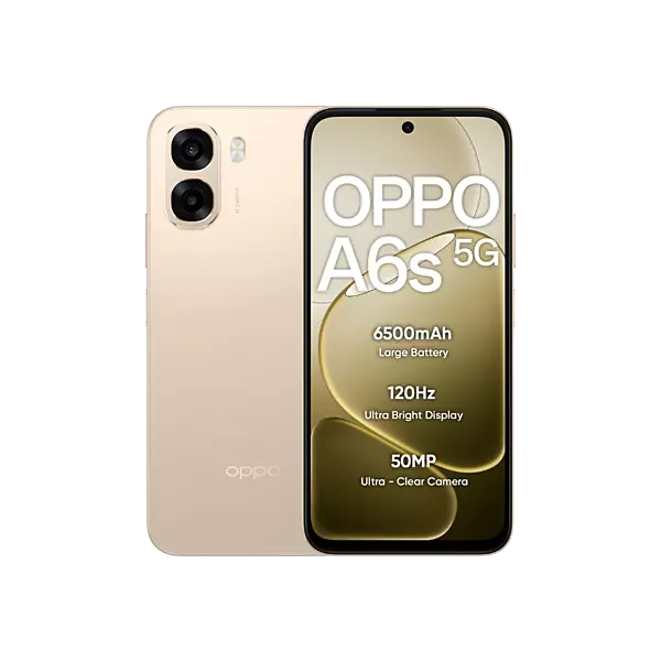 OPPO A6s 5G (Aurora Gold, 128 GB) (4 GB RAM)