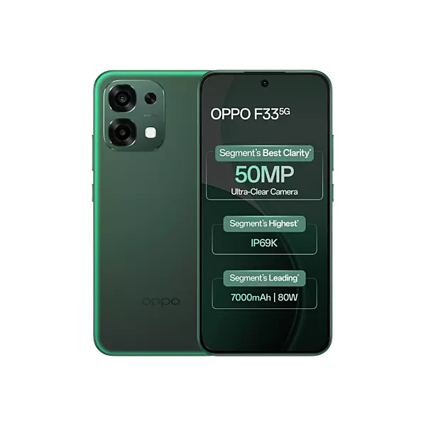 OPPO F33 5G (Forest Green, 256 GB) (8 GB RAM)