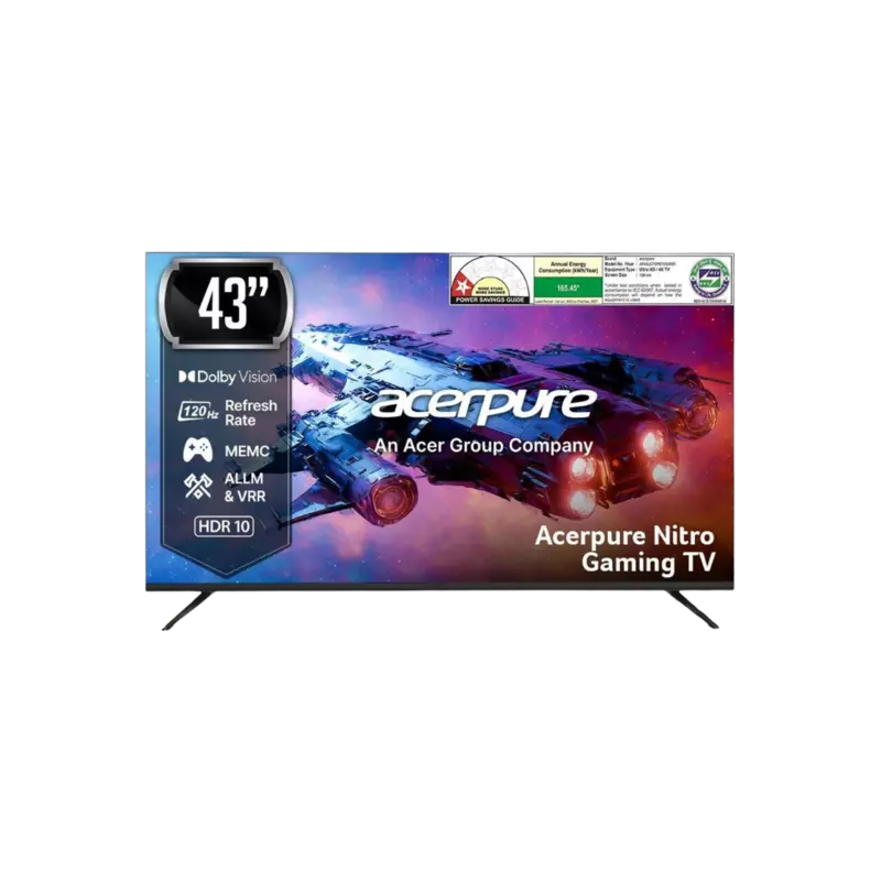 Acerpure TV 43 Inch 4K QLED Google TV AP43QG75PSFTN5