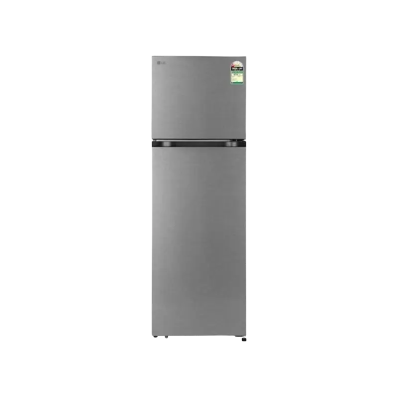 LG 276L Double Door Refrigerator with Smart Inverter Compressor, Smart Mode, Dazzle Steel, 1 Star