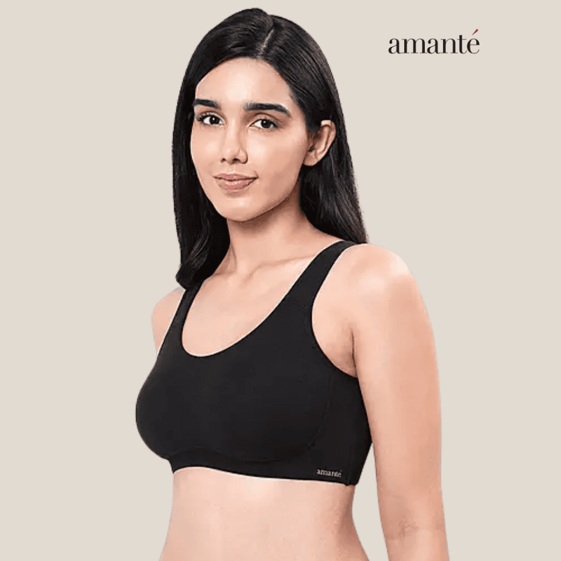 Amante All day Lounge Bra Non Padded Non Wired  Full Coverage  Bra 78801