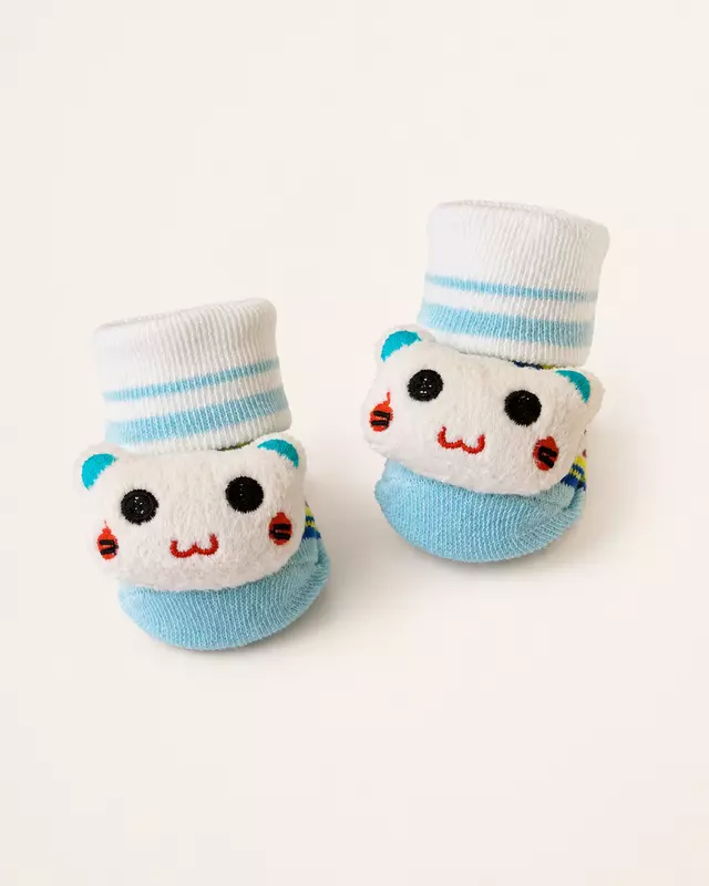Cotton Cute Booties Set(0-1 Year)