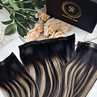 Balayage Seamless 3-Piece Set Clip-in Volumizers