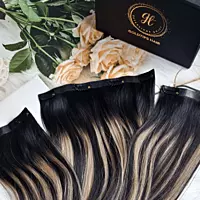 Balayage Seamless 3-Piece Set Clip-in Volumizers