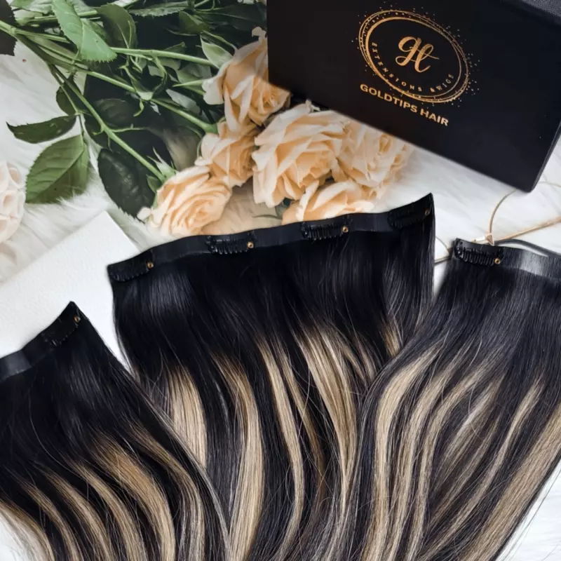 Balayage Seamless 3-Piece Set Clip-in Volumizers